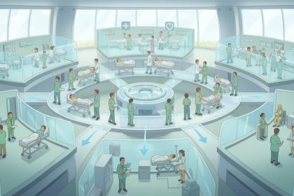 Patient flow within a hospital